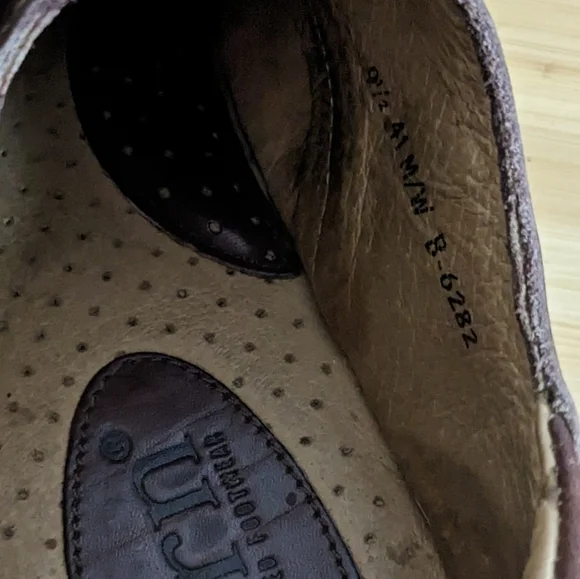 Born leather shoes with laces - Picture 3 of 8